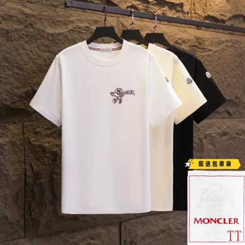 Replica Moncler T-Shirts Short Sleeved For Unisex #1335614 $42.00 USD for Wholesale