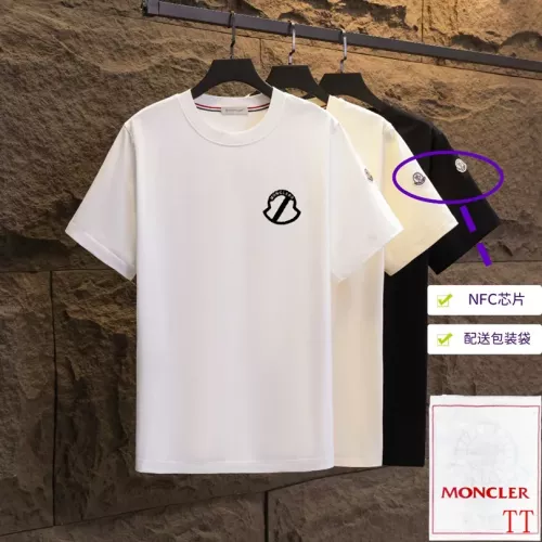 Replica Moncler T-Shirts Short Sleeved For Unisex #1335620 $42.00 USD for Wholesale