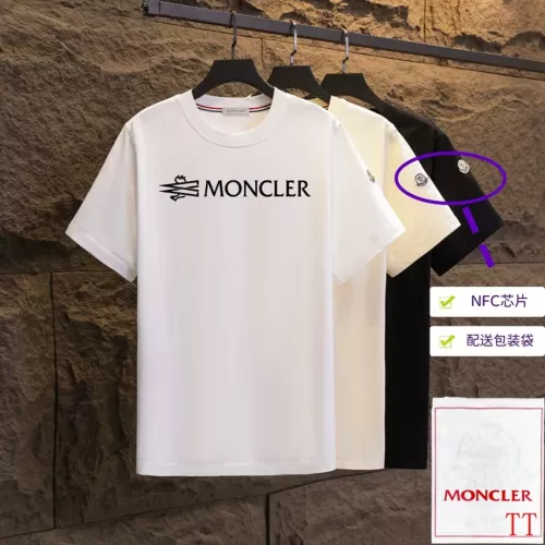Replica Moncler T-Shirts Short Sleeved For Unisex #1335625 $42.00 USD for Wholesale