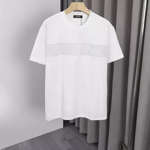 Balmain T-Shirts Short Sleeved For Men #1335681