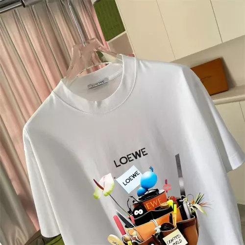 Replica LOEWE T-Shirts Short Sleeved For Unisex #1335745 $42.00 USD for Wholesale