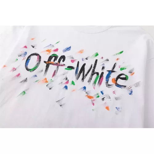 Replica Off-White T-Shirts Short Sleeved For Unisex #1335755 $34.00 USD for Wholesale