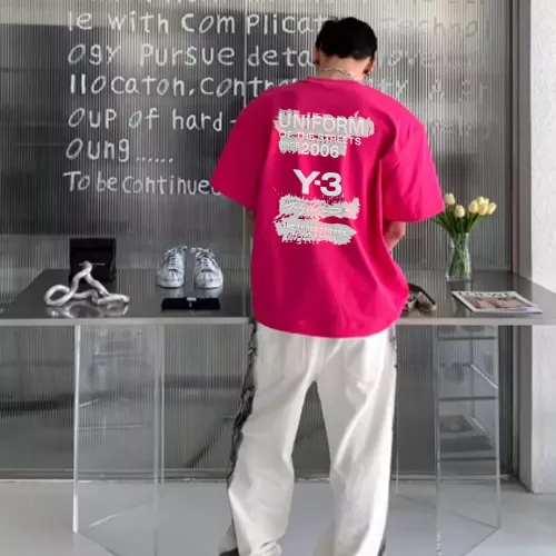 Replica Y-3 T-Shirts Short Sleeved For Unisex #1335943 $92.00 USD for Wholesale