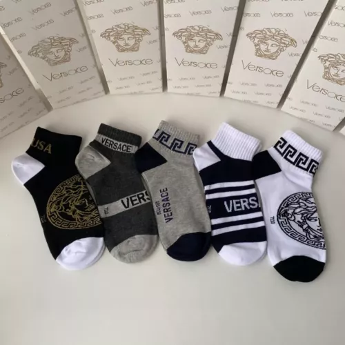 Replica Versace Socks #1338640, $27.00 USD, [ITEM#1338640], Replica Versace Socks outlet from China