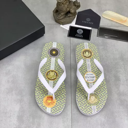 Replica Versace Slippers For Men #1339570, $48.00 USD, [ITEM#1339570], Replica Versace Slippers outlet from China