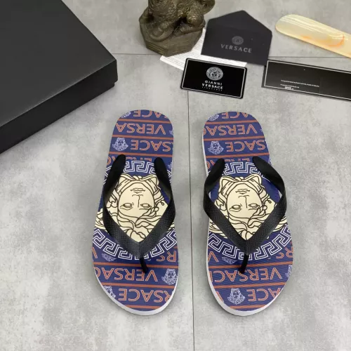 Replica Versace Slippers For Men #1339574, $48.00 USD, [ITEM#1339574], Replica Versace Slippers outlet from China