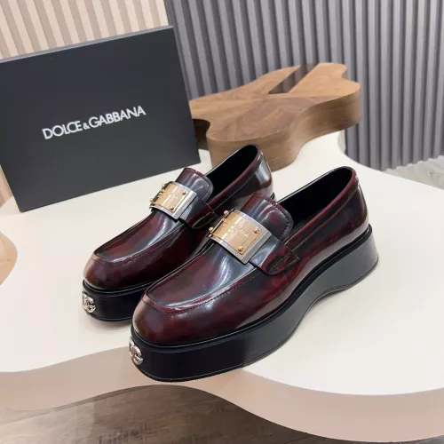Replica Dolce &amp; Gabbana D&amp;G Leather Shoes For Men #1339710, $132.00 USD, [ITEM#1339710], Replica Dolce &amp; Gabbana D&amp;G Leather Shoes outlet from China