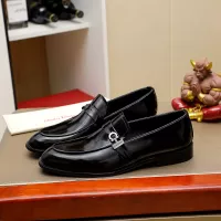$85.00 USD Salvatore Ferragamo Leather Shoes For Men #1330780