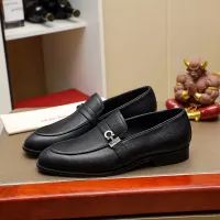 $85.00 USD Salvatore Ferragamo Leather Shoes For Men #1330782