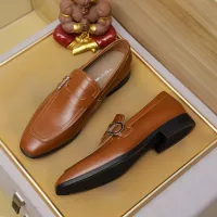 $108.00 USD Salvatore Ferragamo Leather Shoes For Men #1330791