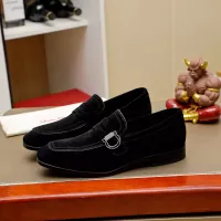 $108.00 USD Salvatore Ferragamo Leather Shoes For Men #1330795