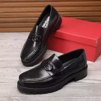 $96.00 USD Salvatore Ferragamo Leather Shoes For Men #1330801