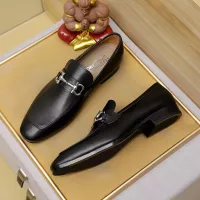 $108.00 USD Salvatore Ferragamo Leather Shoes For Men #1330806