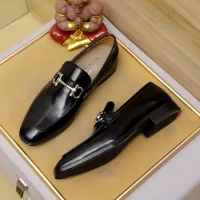 $108.00 USD Salvatore Ferragamo Leather Shoes For Men #1330807