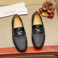 $76.00 USD Salvatore Ferragamo Leather Shoes For Men #1330811