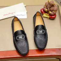 $76.00 USD Salvatore Ferragamo Leather Shoes For Men #1330813