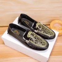 $72.00 USD Versace Leather Shoes For Men #1330826