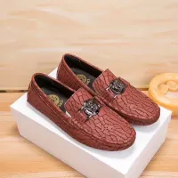 $76.00 USD Versace Leather Shoes For Men #1330827
