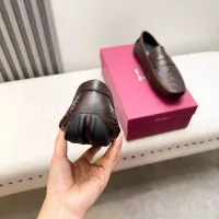 $100.00 USD Salvatore Ferragamo Leather Shoes For Men #1330937