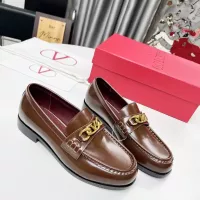 $102.00 USD Valentino Leather Shoes For Women #1339618
