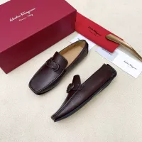 $125.00 USD Salvatore Ferragamo Leather Shoes For Men #1339993