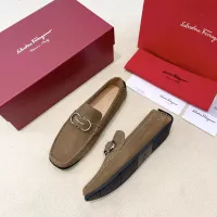 $125.00 USD Salvatore Ferragamo Leather Shoes For Men #1339999