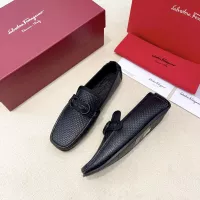$125.00 USD Salvatore Ferragamo Leather Shoes For Men #1340000
