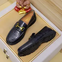 $88.00 USD Salvatore Ferragamo Leather Shoes For Men #1340045