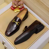 $88.00 USD Salvatore Ferragamo Leather Shoes For Men #1340047