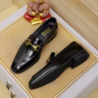 $88.00 USD Salvatore Ferragamo Leather Shoes For Men #1340049