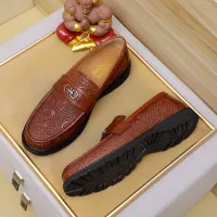 $88.00 USD Salvatore Ferragamo Leather Shoes For Men #1340050