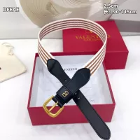 $64.00 USD Valentino AAA Quality Belts In 2.5cm For Women #1340308