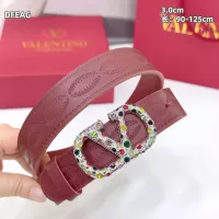 $68.00 USD Valentino AAA Quality Belts In 3.0cm For Unisex #1340334