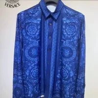 $41.00 USD Versace Shirts Long Sleeved For Men #1340456