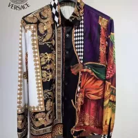 $41.00 USD Versace Shirts Long Sleeved For Men #1340463