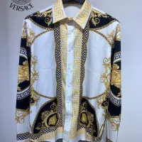$41.00 USD Versace Shirts Long Sleeved For Men #1340464