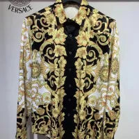 $41.00 USD Versace Shirts Long Sleeved For Men #1340477