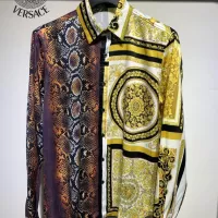 $41.00 USD Versace Shirts Long Sleeved For Men #1340483