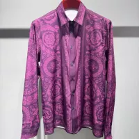$41.00 USD Versace Shirts Long Sleeved For Men #1340488