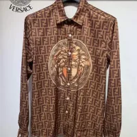 $41.00 USD Versace Shirts Long Sleeved For Men #1340491