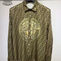 $41.00 USD Versace Shirts Long Sleeved For Men #1340492