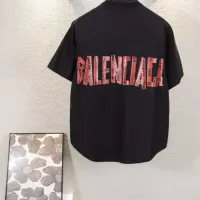 $42.00 USD Balenciaga Shirts Short Sleeved For Unisex #1341255