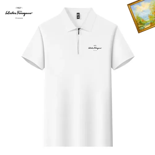 Replica Salvatore Ferragamo T-Shirts Short Sleeved For Men #1342123, $34.00 USD, [ITEM#1342123], Replica Salvatore Ferragamo T-Shirts outlet from China
