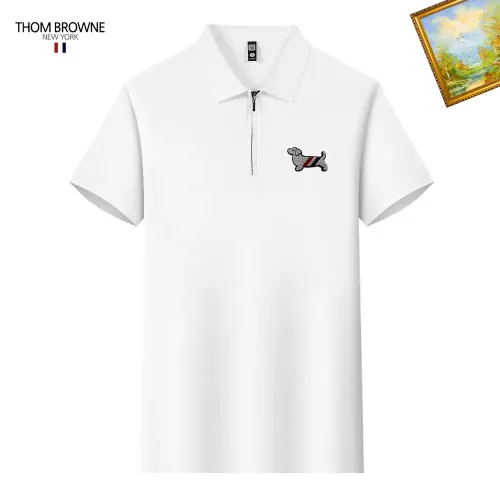 Replica Thom Browne TB T-Shirts Short Sleeved For Men #1342165, $34.00 USD, [ITEM#1342165], Replica Thom Browne TB T-Shirts outlet from China