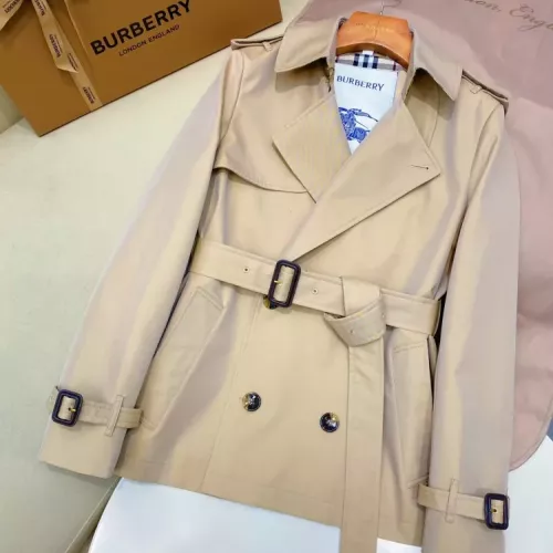 Burberry Trench Coat Long Sleeved For Women #1342316