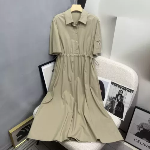 Moncler Dresses Short Sleeved For Women #1342394