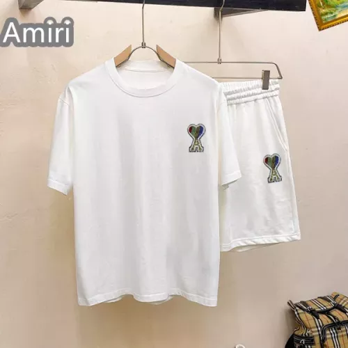Replica Amiri Tracksuits Short Sleeved For Men #1343077, $48.00 USD, [ITEM#1343077], Replica Amiri Tracksuits outlet from China