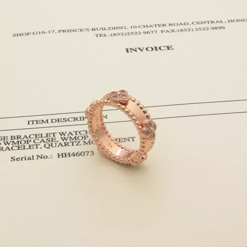 Van Cleef & Arpels Rings In Rose Gold For Women #1344162