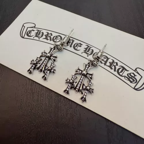 Replica Chrome Hearts Earrings #1345199 $32.00 USD for Wholesale