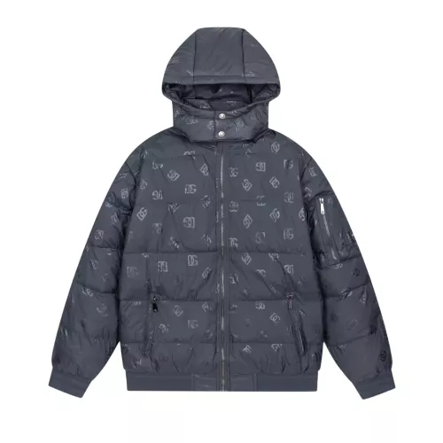 Dolce & Gabbana D&G Down Feather Coat Long Sleeved For Men #1346457